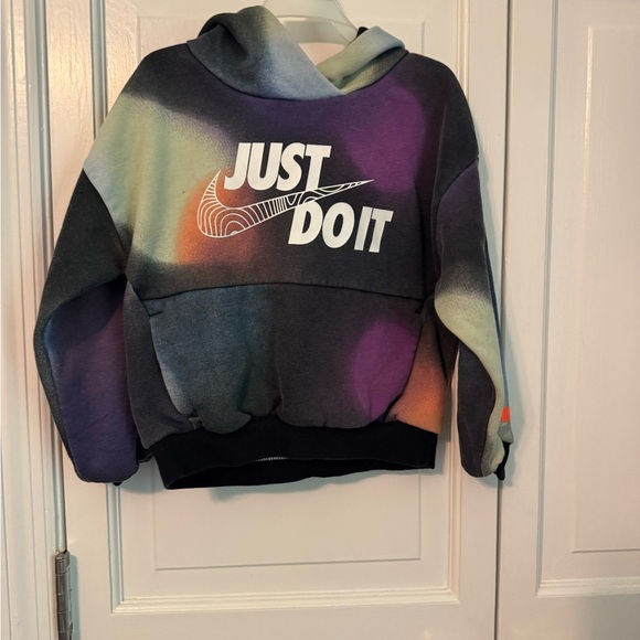 Nike Kids Gradient Hoodie - Purple, Orange, Green! So adorable stylish & comfy! - Picture 1 of 7